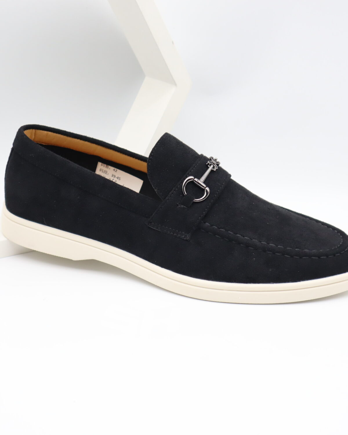 Men's Suede Leather Slip-On Loafers with Durable PVC Sole - Model 2630 Model 2630