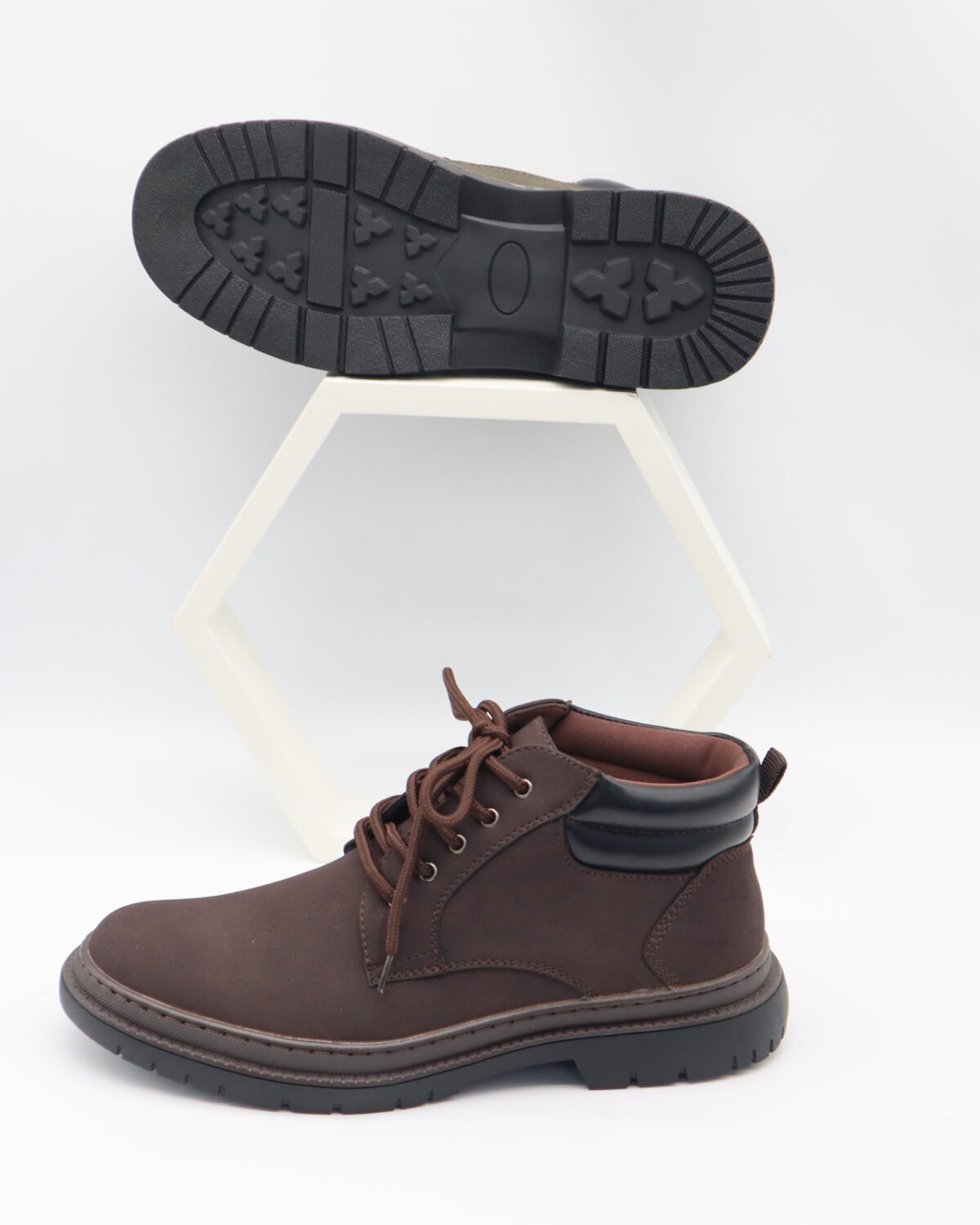 Men's High-Top Lace-Up Casual Boots & Outdoor Footwear - Model 653 Model 653