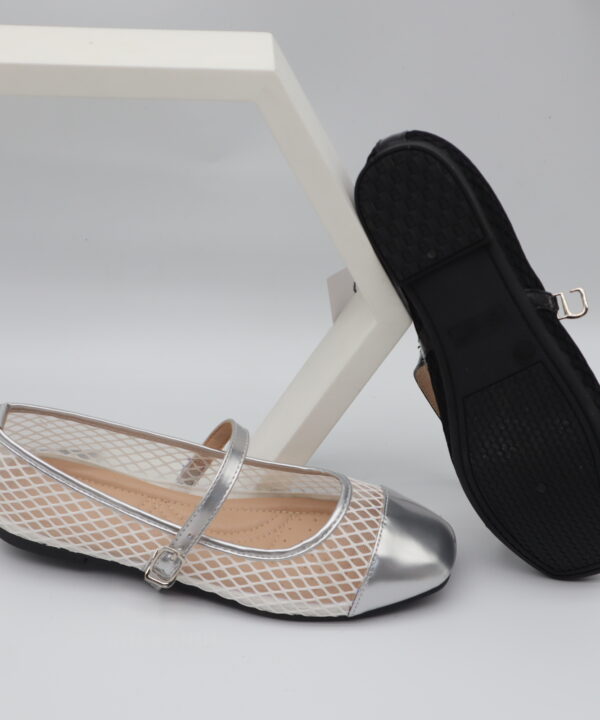 Women's Breathable Mesh & Knitted Flat Shoes Comfort Moccasins - Model JJ25916B Model JJ25916B