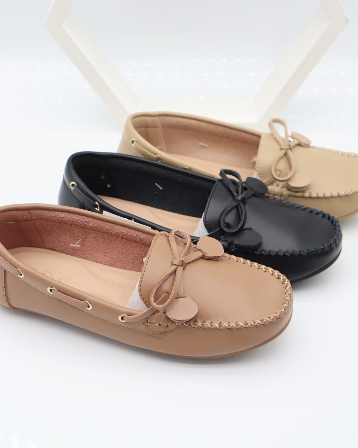 Women's PU Leather Comfort Loafers & Slip-On Flats - Model W760 Model W760