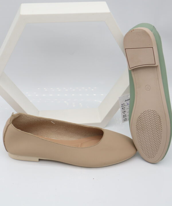 Women's Minimalist PU Leather Slip-On Ballet Flats - Model W771 Model W771
