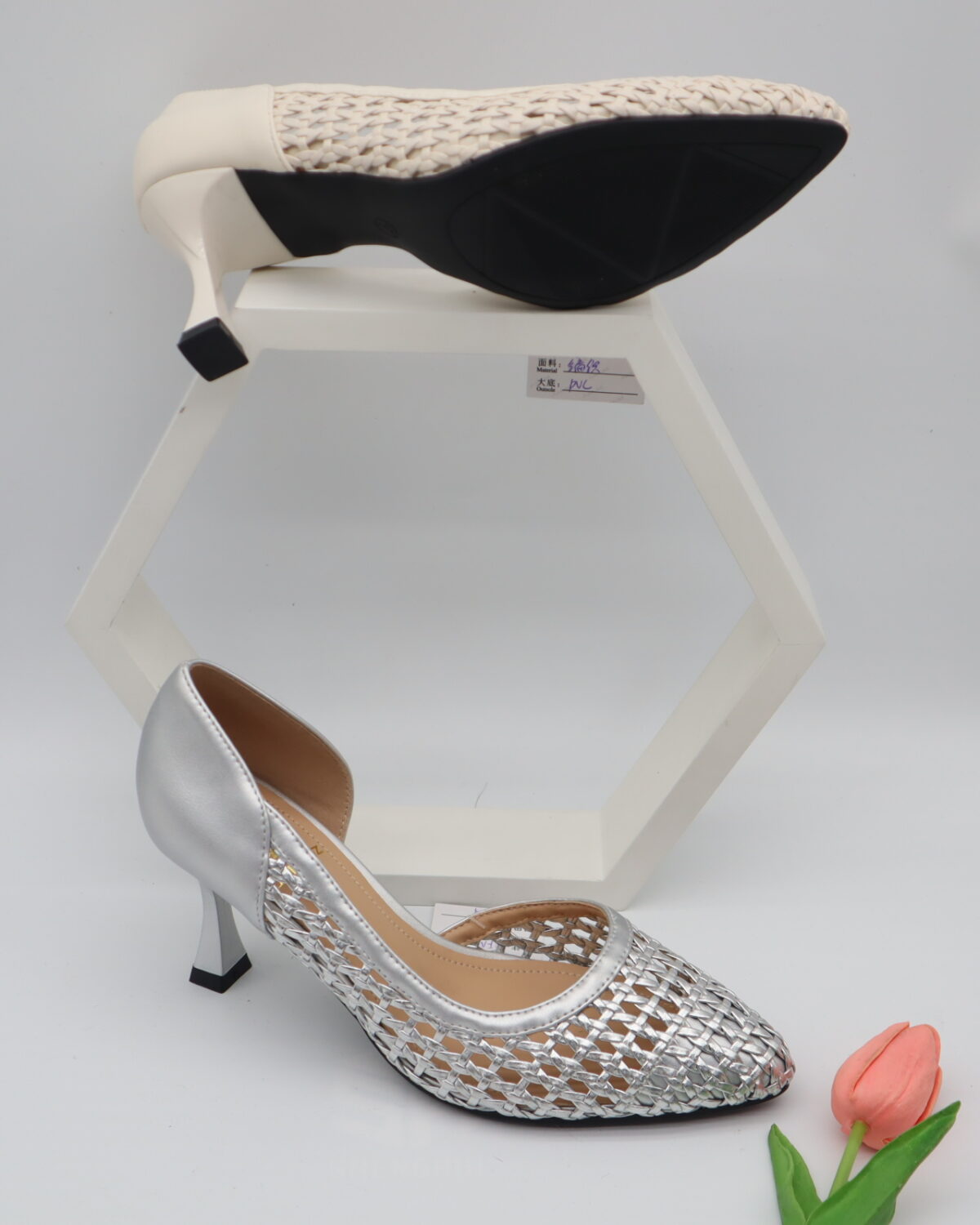 Women's Elegant Pointed Toe Mid Heel Pumps & Slingbacks - Model Y901 Model Y901