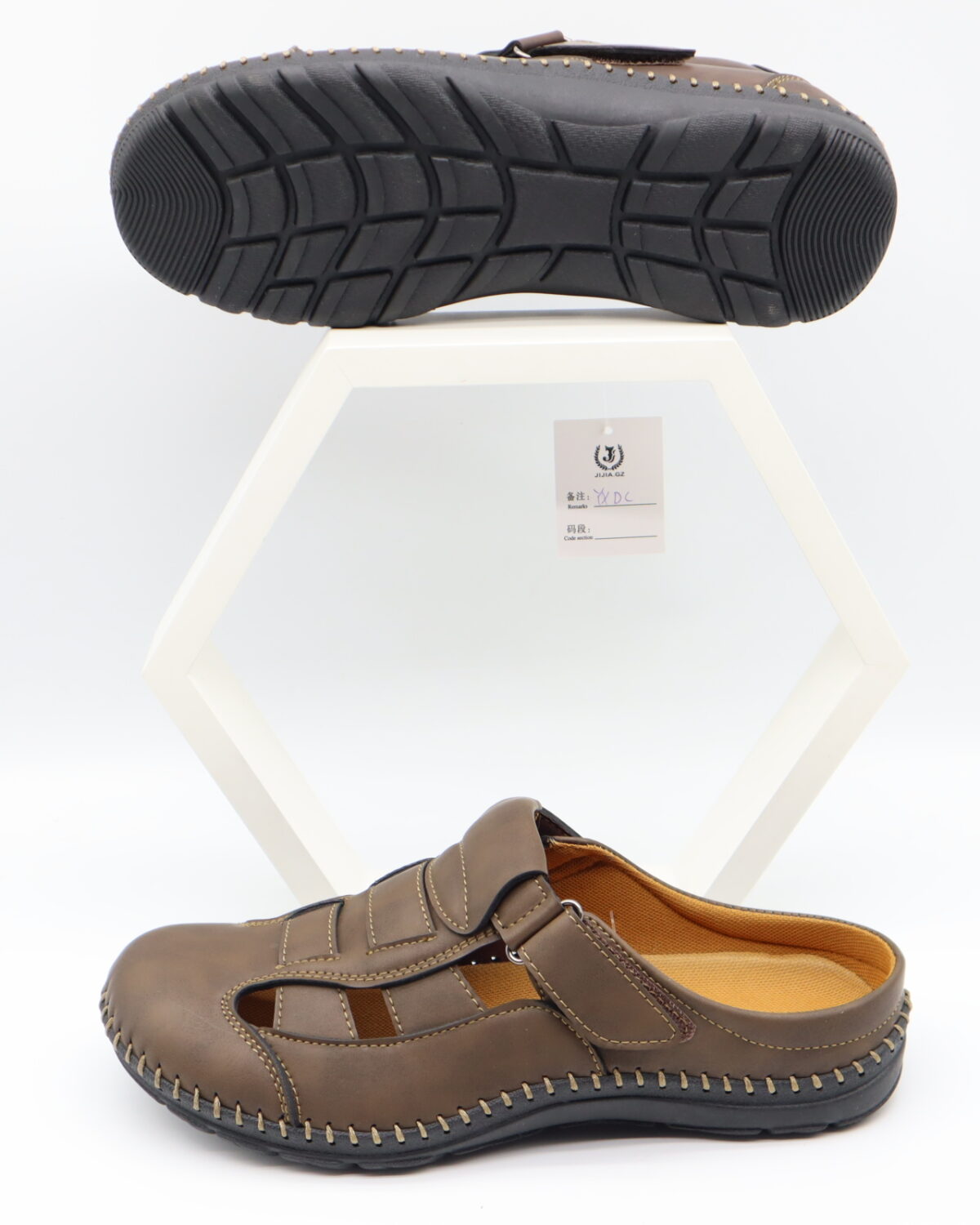Men's Breathable Backless Casual Mules & Cutout Loafers - Model YX0122 Model YX0122