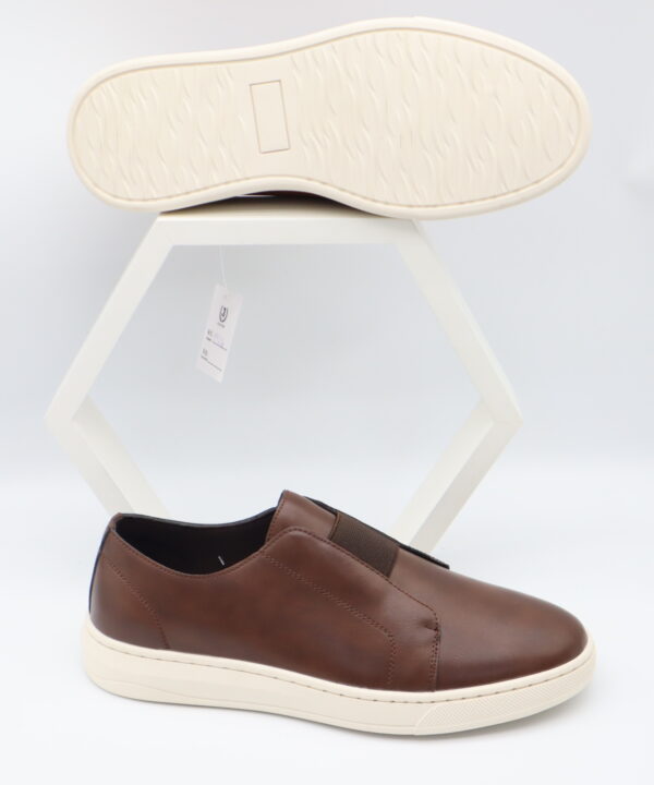 Men's PU Leather Slip-On Casual Shoes with PVC Sole - Model YY107A Model YY107A