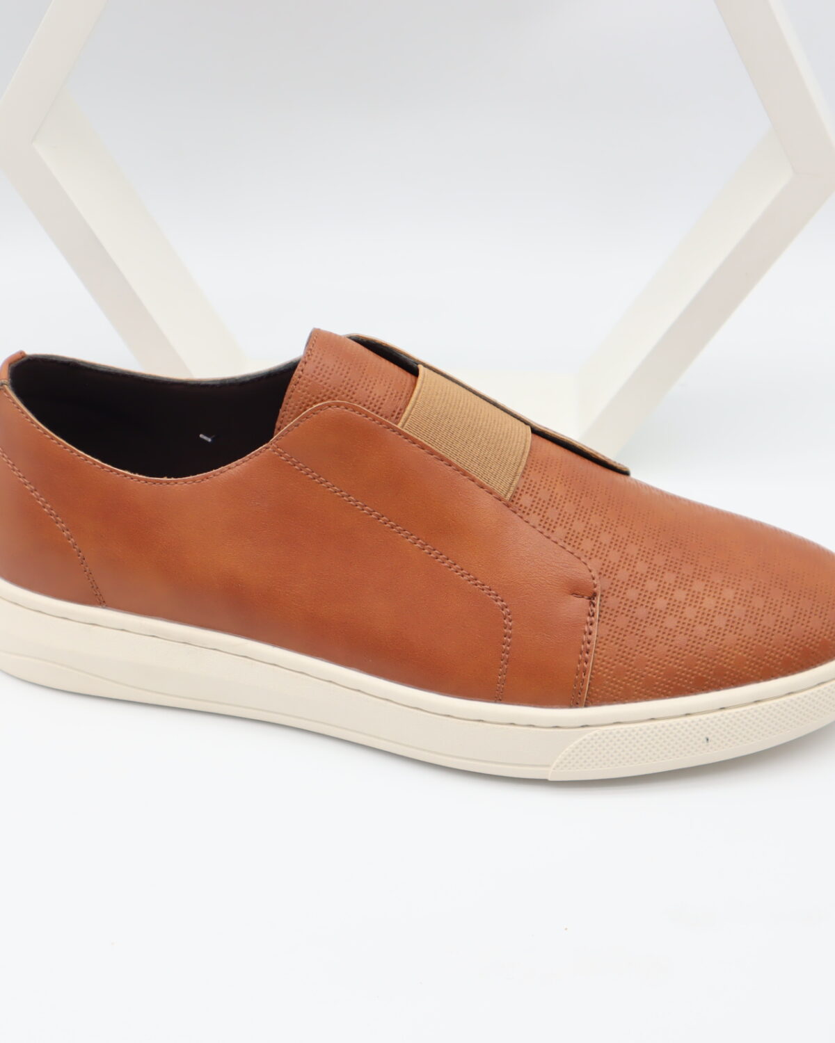 Men's PU Leather Slip-On Casual Shoes with PVC Sole - Model YY107A Model YY107A