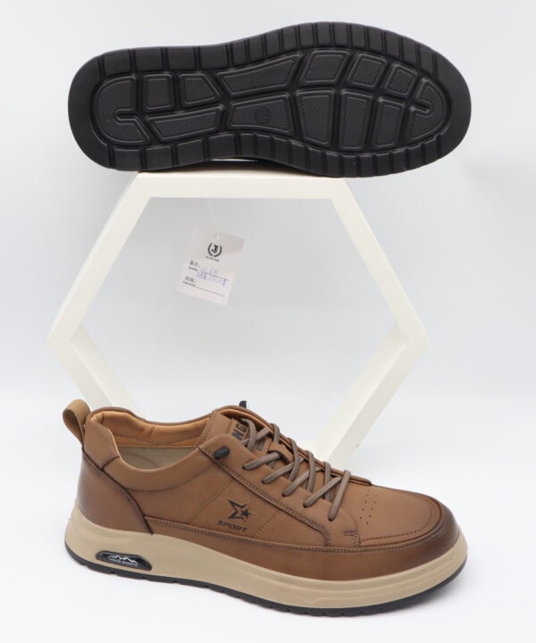 Men's PU Leather Casual Walking Shoes - Model ZC1230D Model ZC1230D