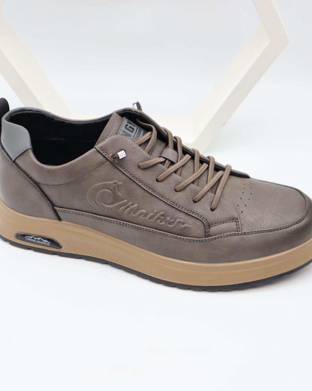 Men's PU Leather Casual Walking Shoes - Model ZC1230D Model ZC1230D