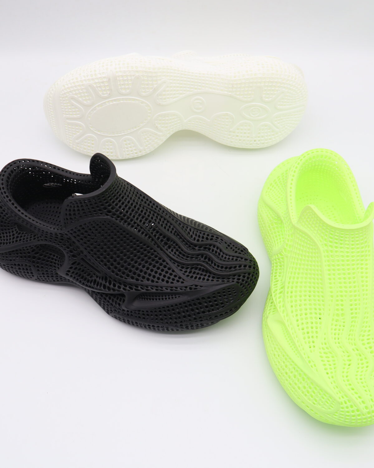 Model 3D-SL01 unisex 3D printed lattice slip-on shoes — JIJIA.GZ OEM