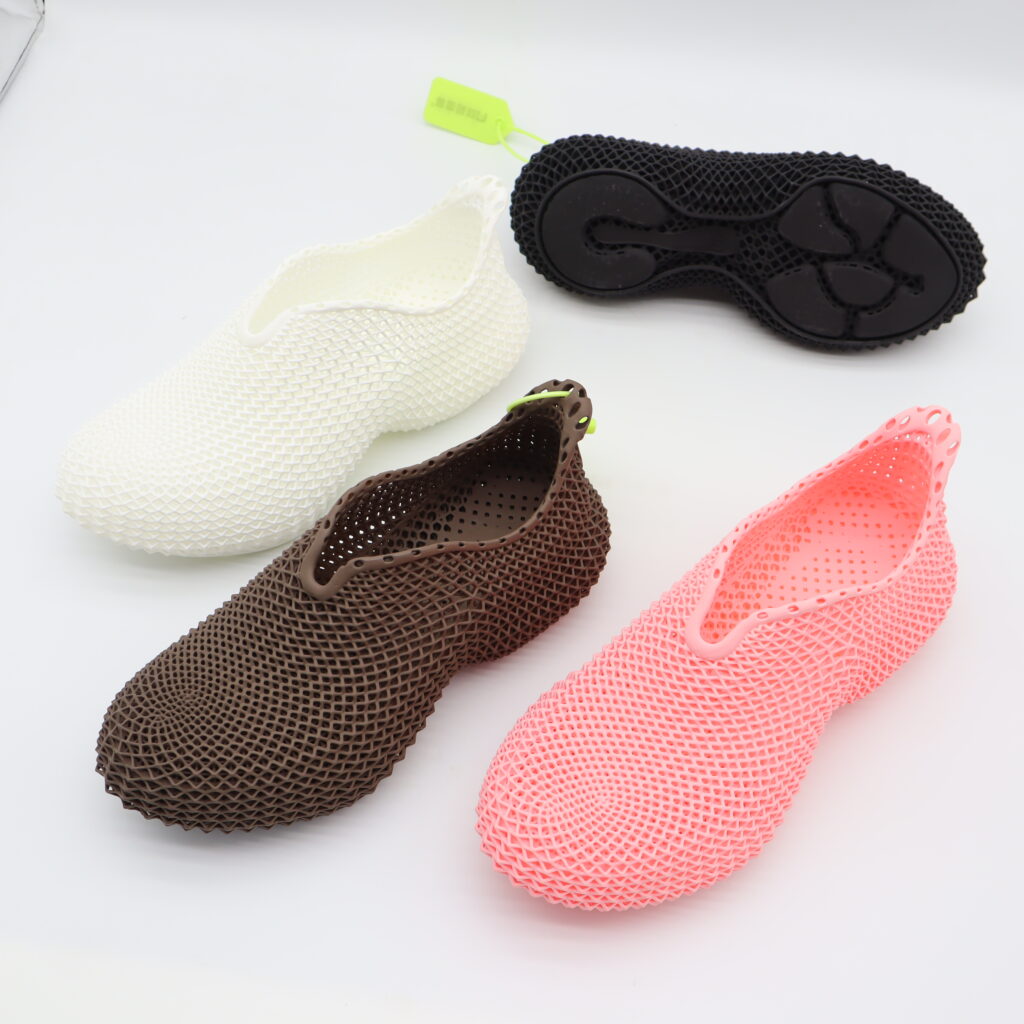 Model 3D-SL03 unisex 3D printed slip-on shoes — product view — JIJIA.GZ OEM