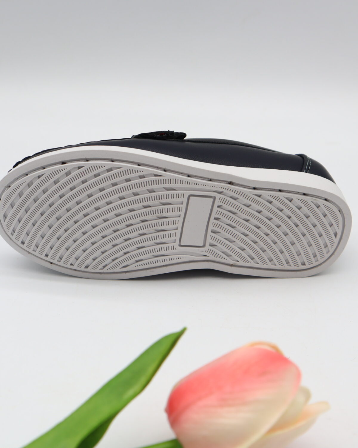 Model HD95-98 kids slip-on moccasin loafers with strap — JIJIA.GZ OEM