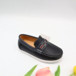 Model HD95-98 kids slip-on moccasin loafers with strap — JIJIA.GZ OEM — view 12